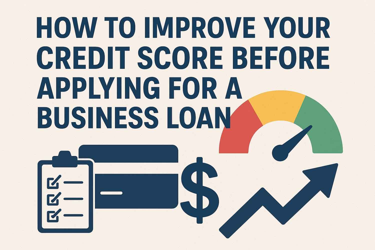 Improve Your Credit Score Before Applying for a Business Loan